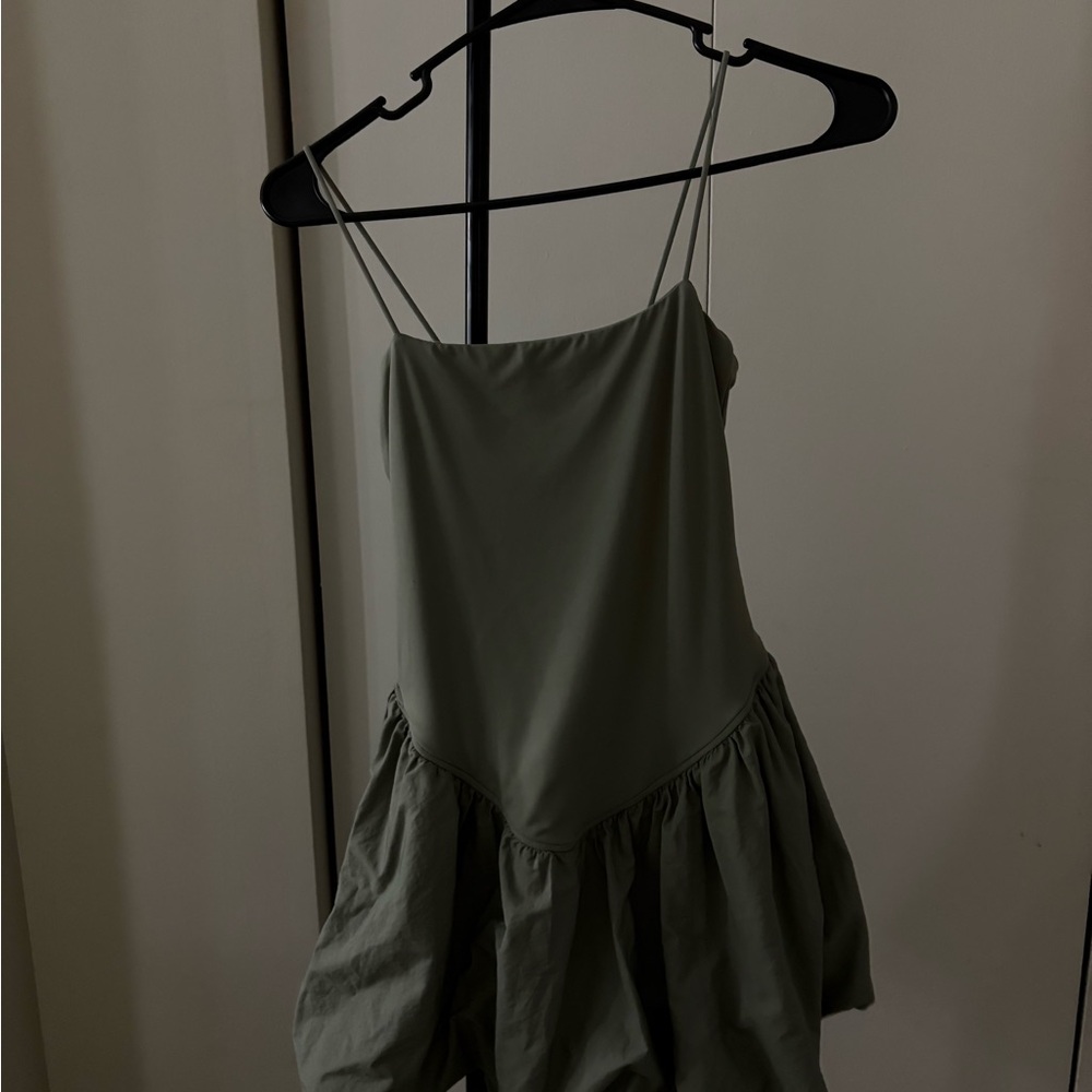 Forever 21 Olive Green Maxi Dress